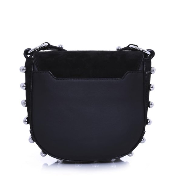 ALEXANDER WANG Mini Lia Suede Saddle Bag - Picture 7 of 10